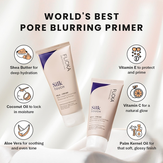 Imported Flicka 3 in 1 Primer & Mosturizer Makeup Base | Pore Minimizer | All Skin Types