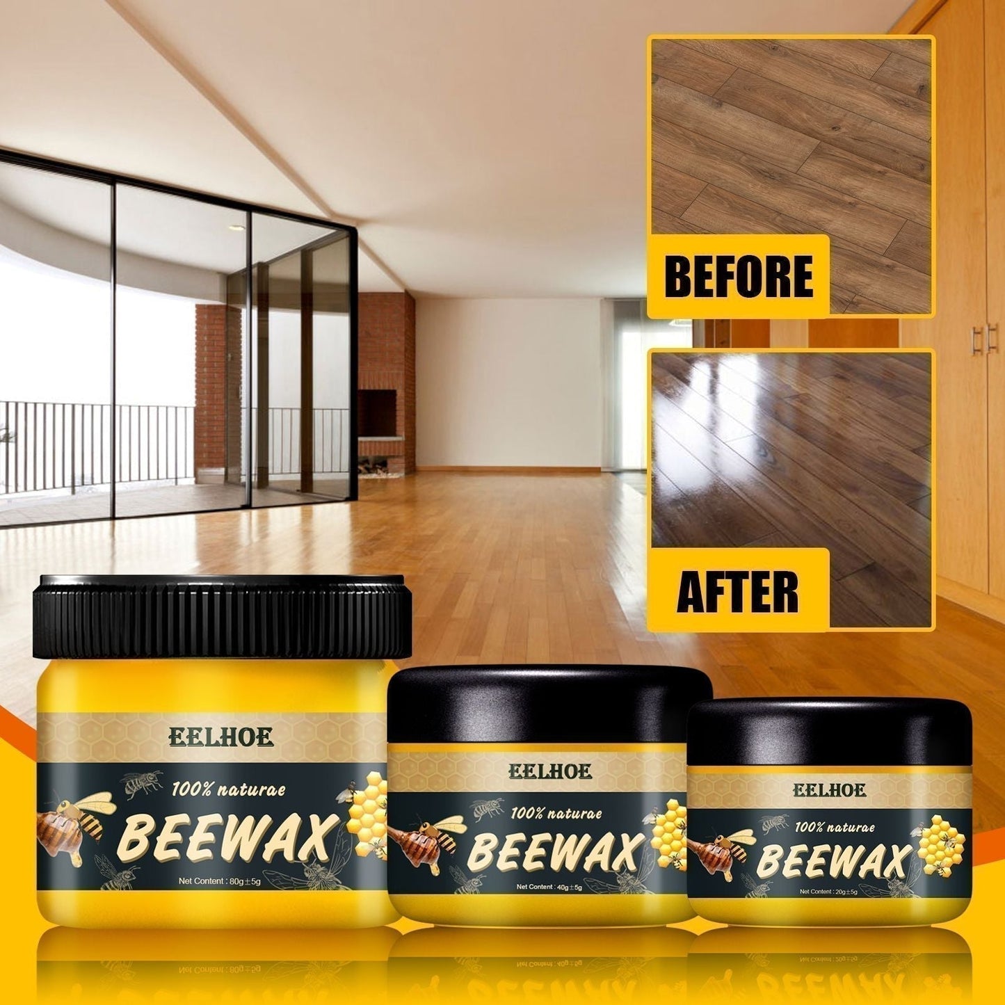 IMPORTED BEEWAX WOOD FURNITURE POLISH™ (Buy 1 Get 1 Free)