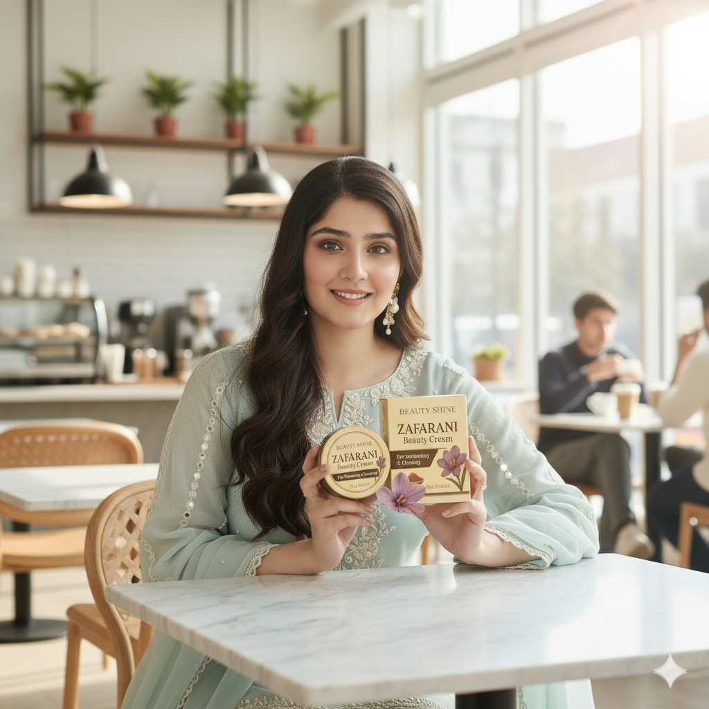 100% Original Zafrani Face Body Whitening Cream