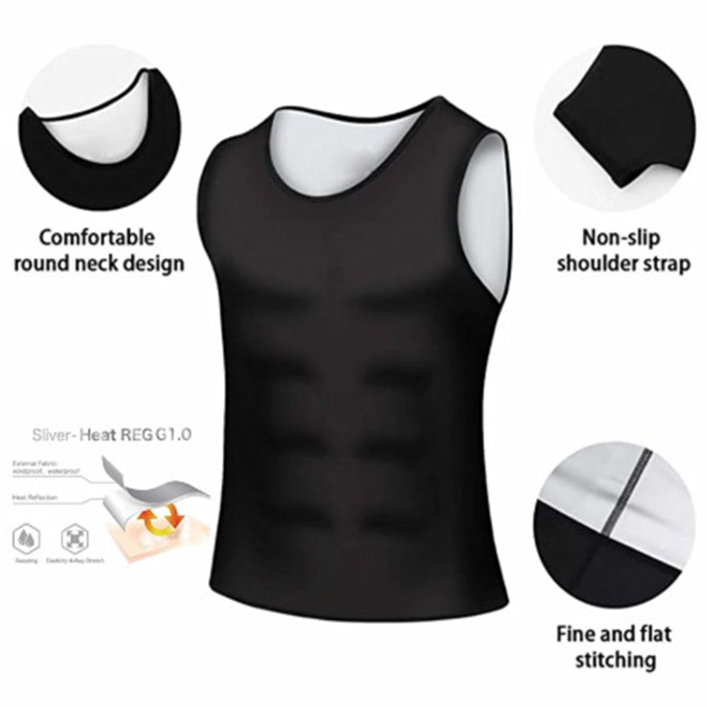 Sauna Vest Neoprene Imported™ Sweat Shaper 🔥 (For Women)