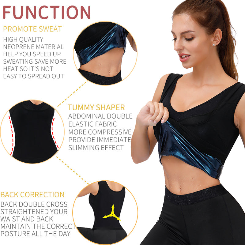 Sauna Vest Neoprene Imported™ Sweat Shaper 🔥 (For Women)